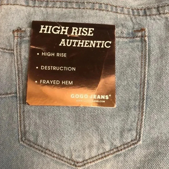 GoGo Jean shorts size 27 super cute - Picture 6 of 10